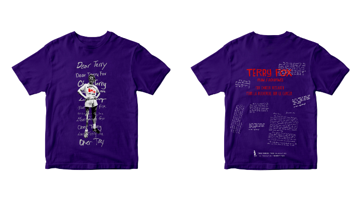 Links Spring 2023 - Purple t-shirt
